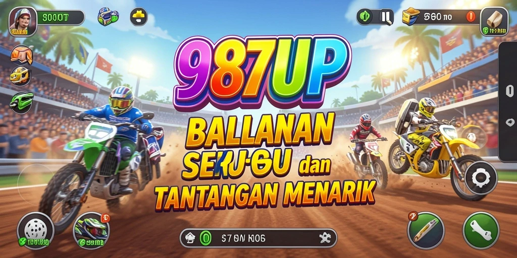 Tangkapan layar gameplay yang mendebarkan dari 987UP.