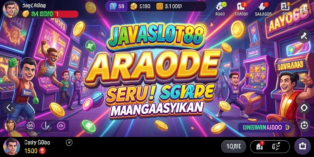 Tampilan gameplay JAVASLOT88 yang menarik dan penuh warna.