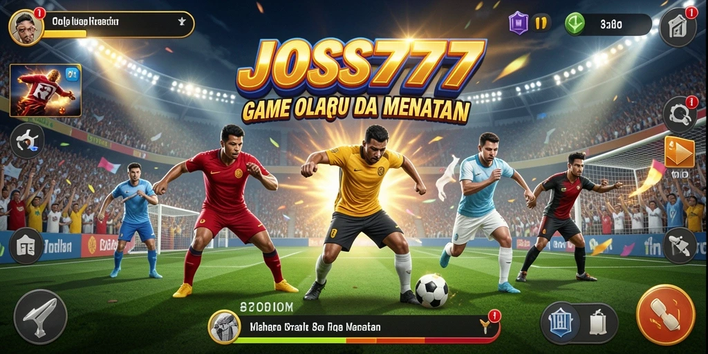 Tampilan gameplay seru JOSS777 dengan berbagai cabang olahraga.