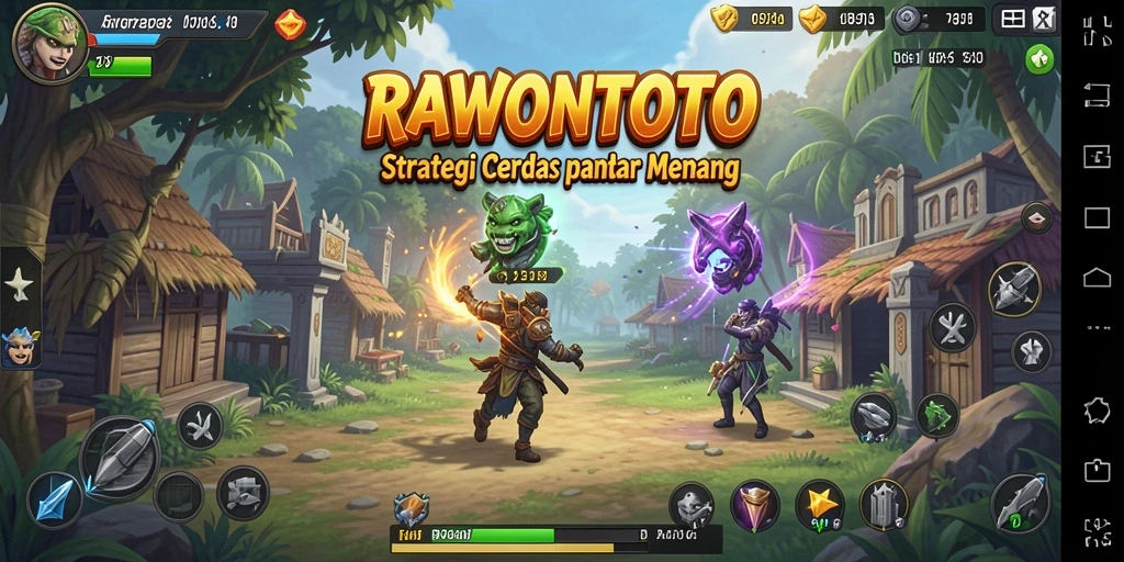 Tampilan gameplay menantang di RAWONTOTO dengan strategi yang mendalam.