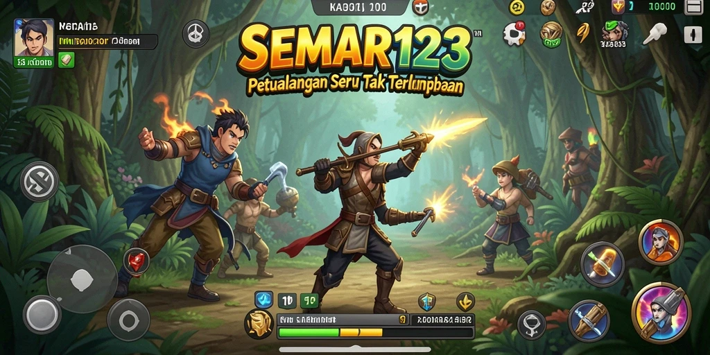 Screenshot gameplay SEMAR123 yang menampilkan petualangan menantang dan visual menarik.