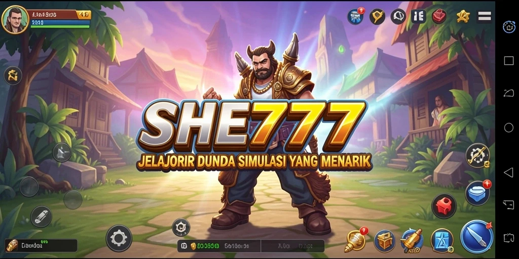 Tampilan gameplay <strong>SHE777</strong> yang seru dan interaktif.