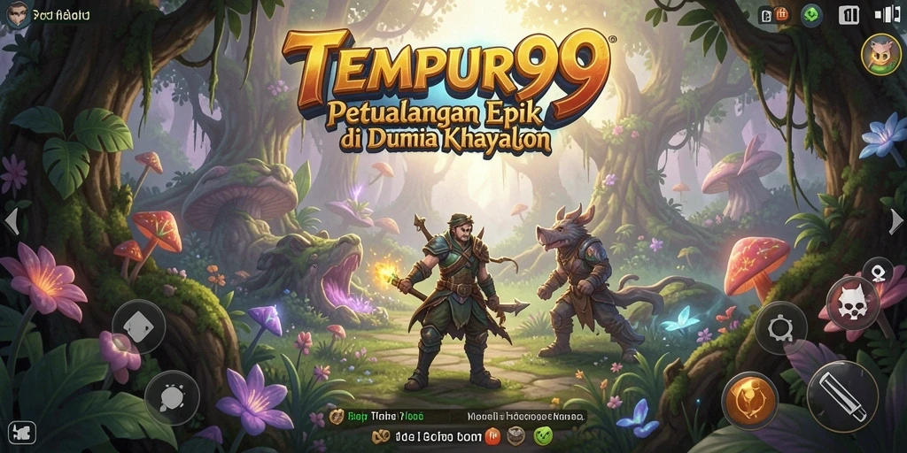 Gameplay yang seru dan penuh petualangan di TEMPUR99.