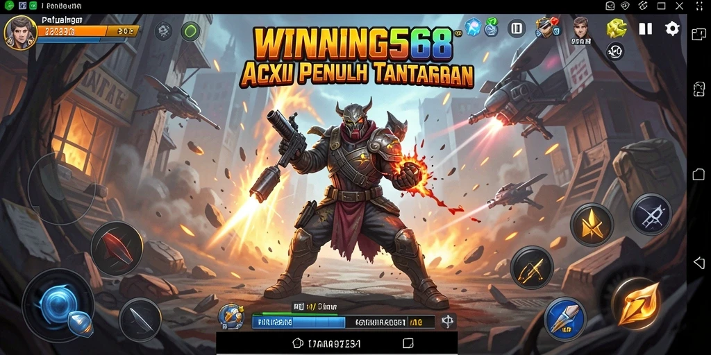 Tampilan seru gameplay dalam WINNING568 dengan aksi menegangkan.