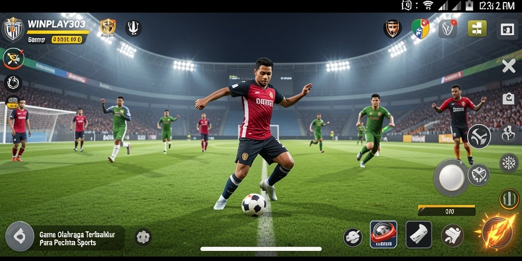 Tampilan gameplay WINPLAY303 yang seru dan kompetitif dalam olahraga.
