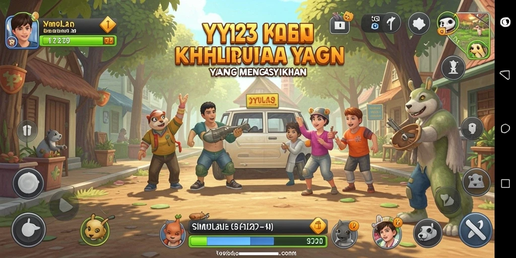 Tampilan gameplay YY123 yang menarik dan dinamis.