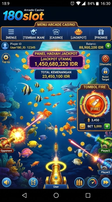 Cuplikan fitur unggulan dari 180slot.