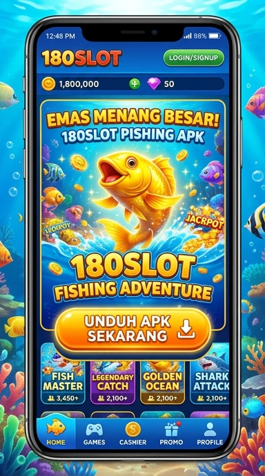 Tampilan katalog aplikasi di 180slot.